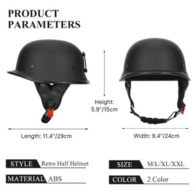 quickool helmet next to ruler showing size scale for accurate fit selection
