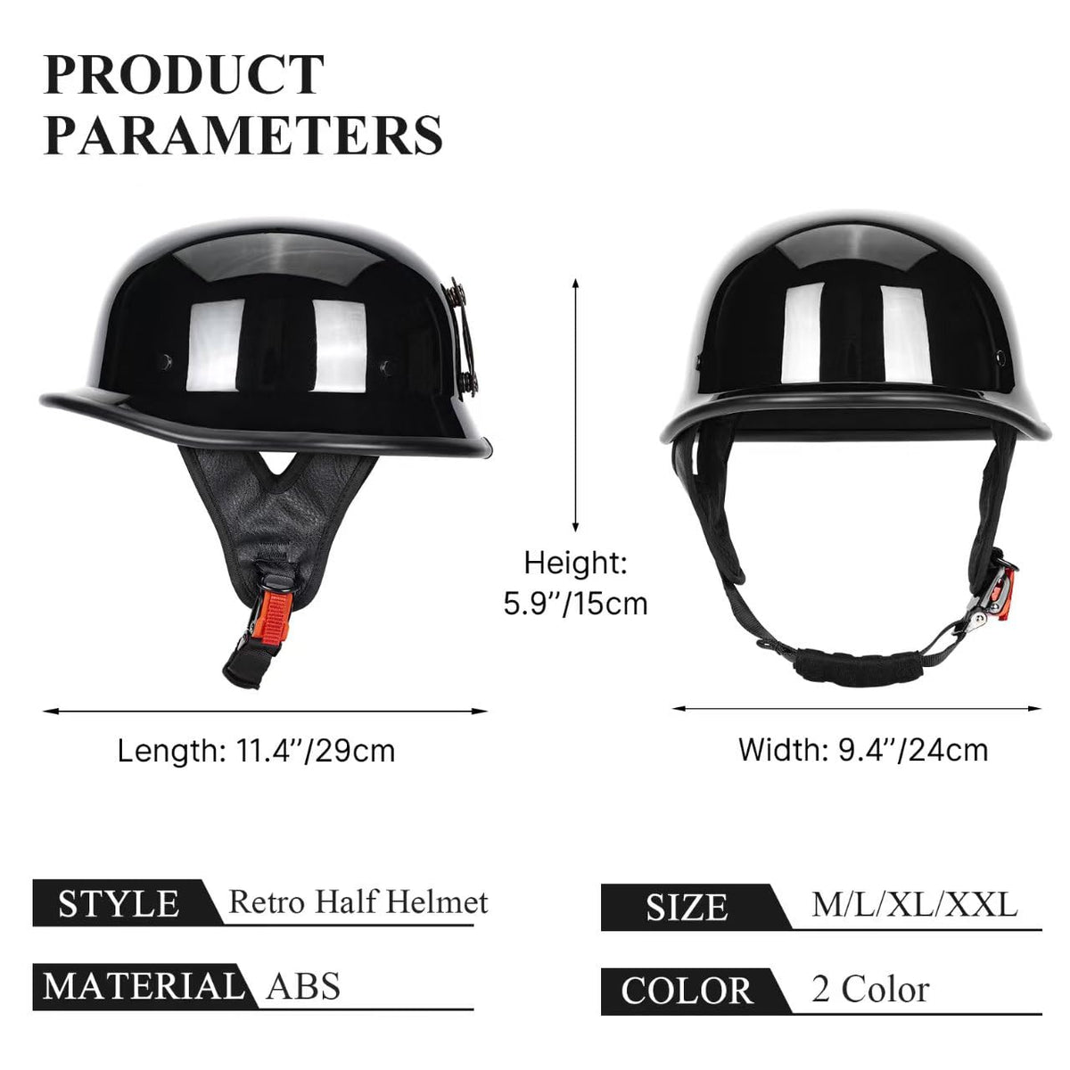 quickool size scale comparison showing helmet fit and proportion for confident sizing