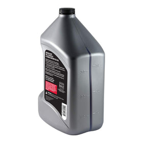 Quicksilver bottle beside motorcycle illustrating compatibility and convenience