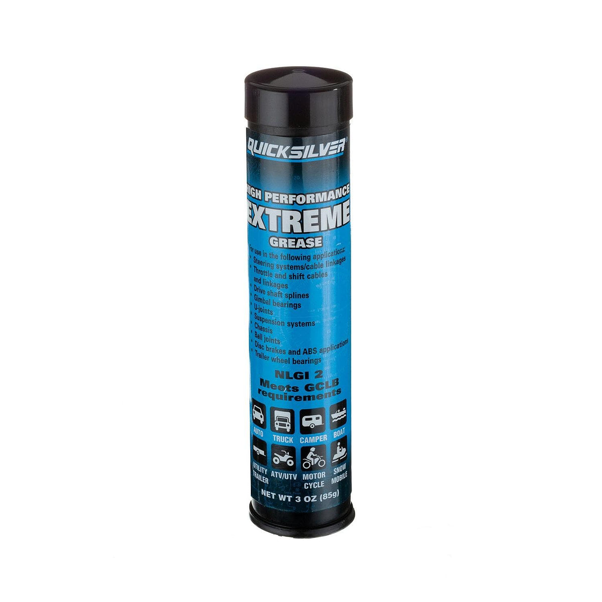 Quicksilver being applied to a steering cable demonstrating corrosion protection and lubrication