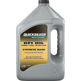 Quicksilver DFI 1-gallon front label showing product and benefits