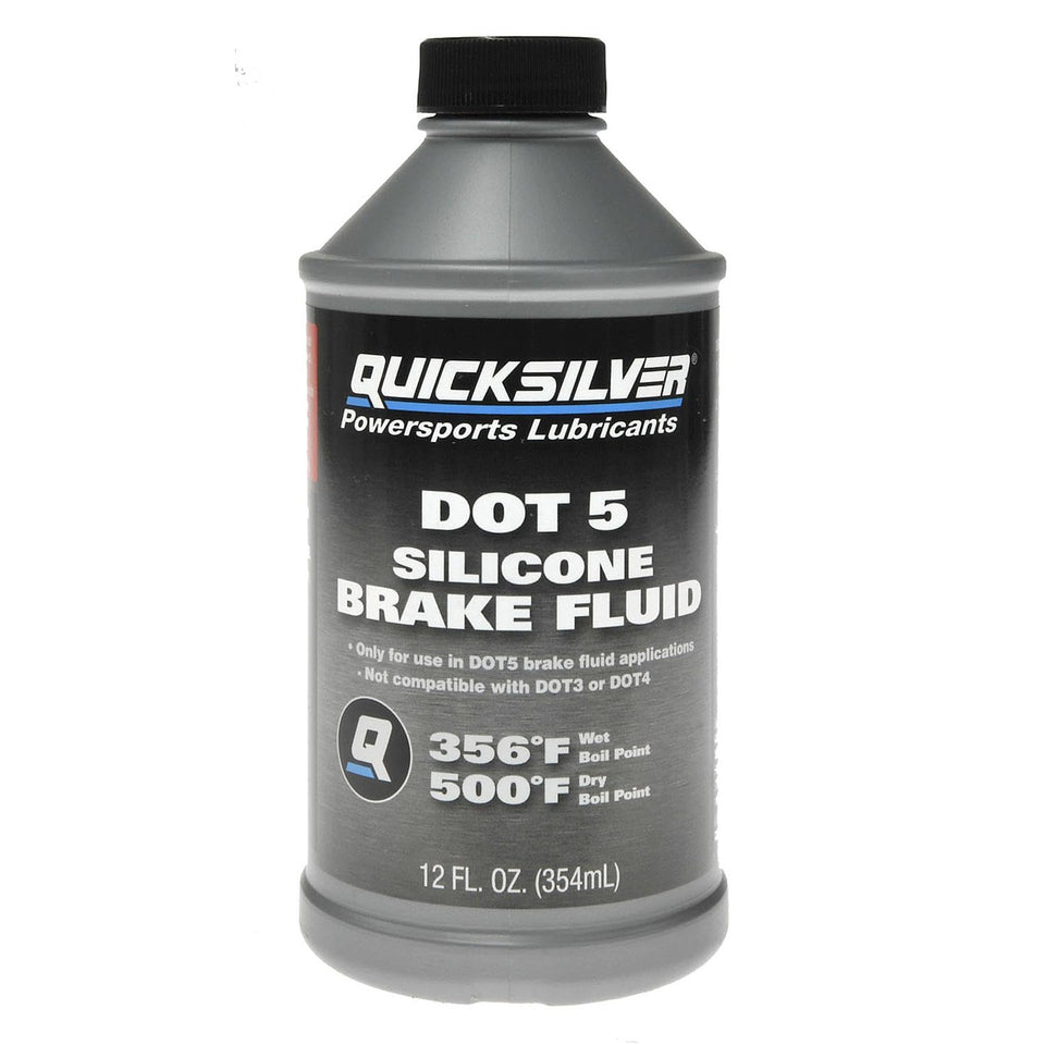 Quicksilver DOT 5 front package showing bottle and label, clear identification and benefit
