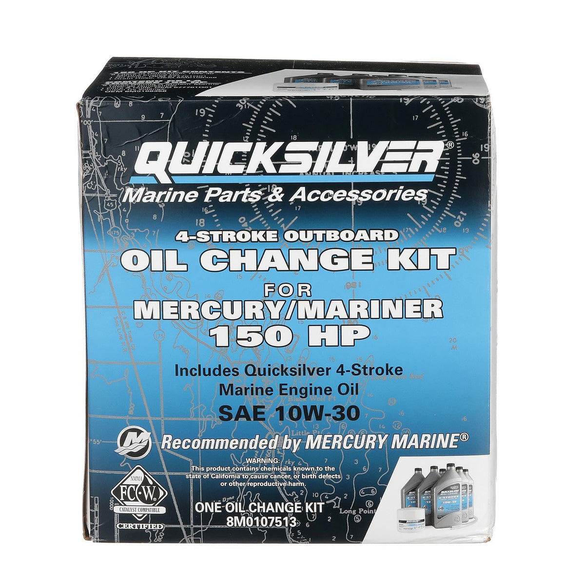Quicksilver drain plug seal detail demonstrating leak-preventing replacement part