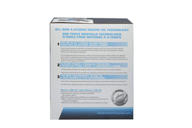 Quicksilver plastic drip tray included for clean, spill-free oil changes