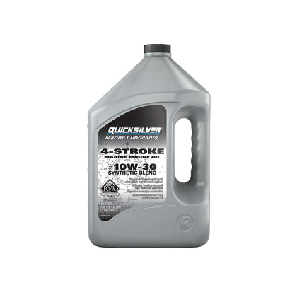 Quicksilver front label on one-gallon bottle showing product name and benefits