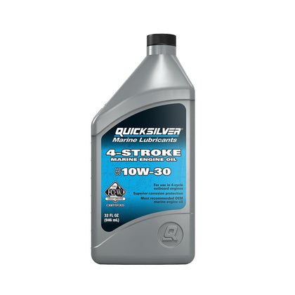 Quicksilver front label showing product and specs for clear identification and confidence