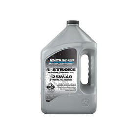 Quicksilver gallon front label showing product details and easy identification benefit