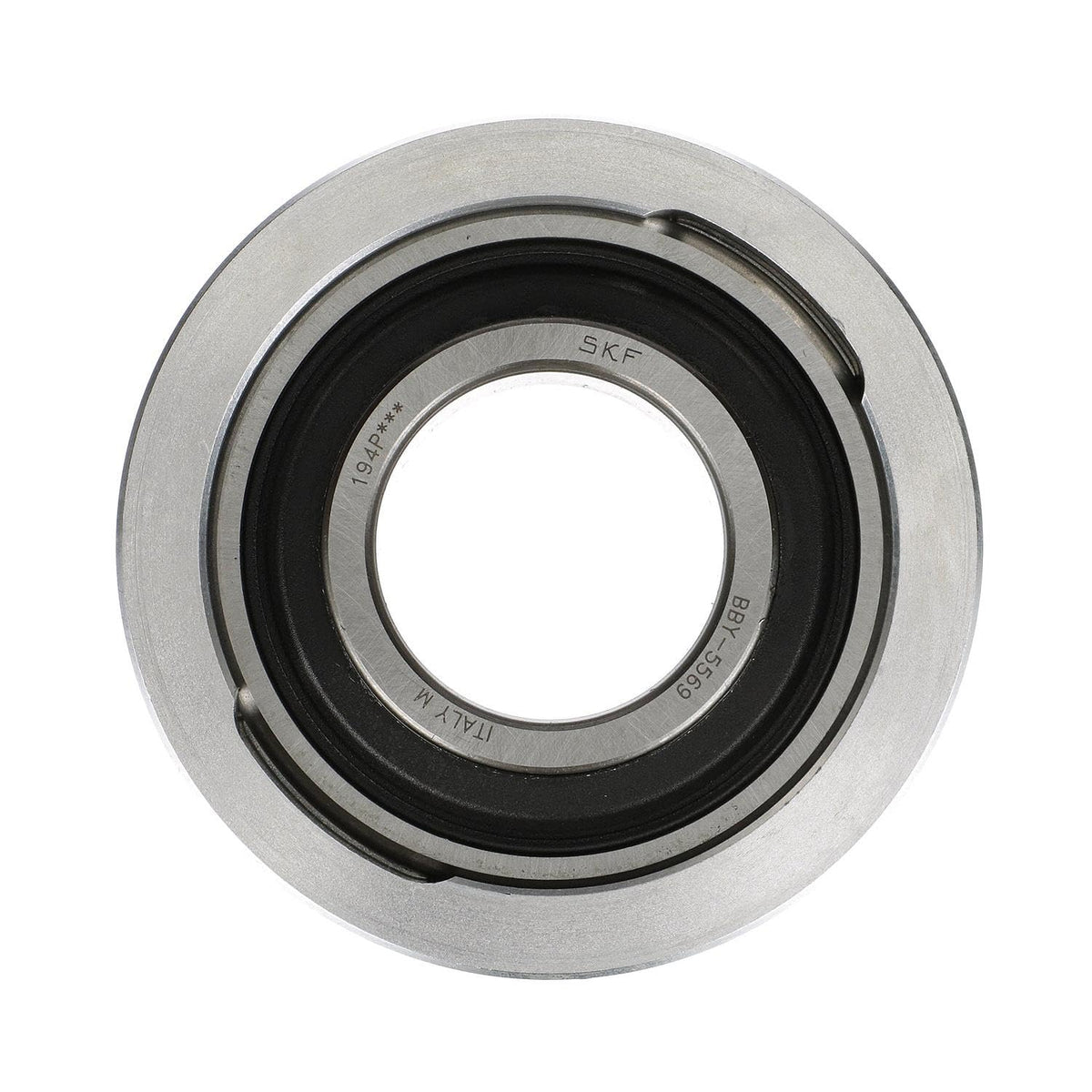 Quicksilver gimbal bearing installed in transom assembly showing correct fit and reduced vibration