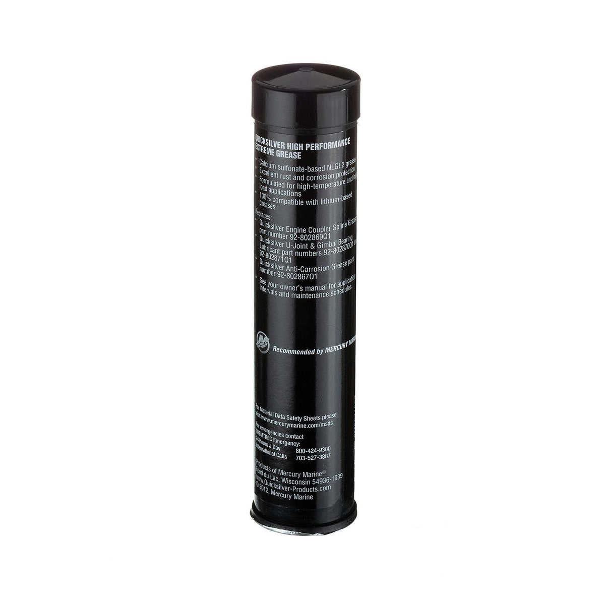 Quicksilver grease texture shot highlighting PTFE-enhanced smooth film for reduced wear