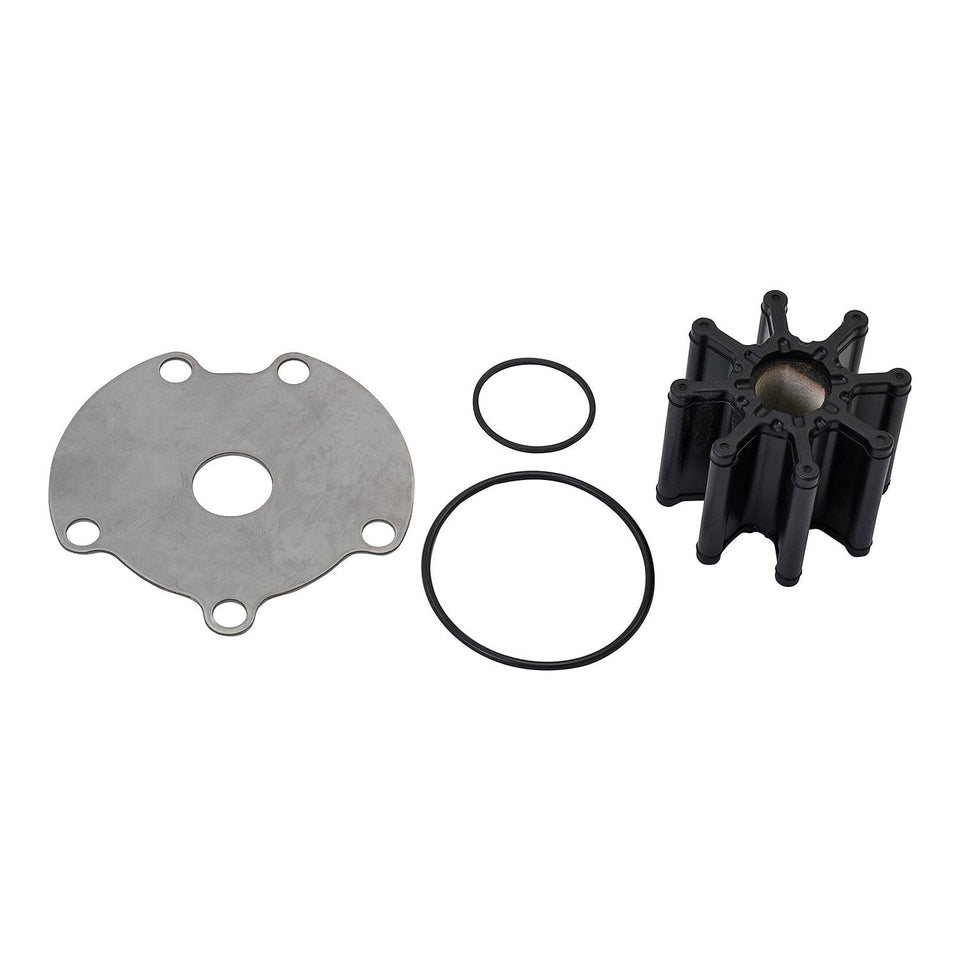Quicksilver impeller kit front packaging showing included parts and part number, reliable replacement