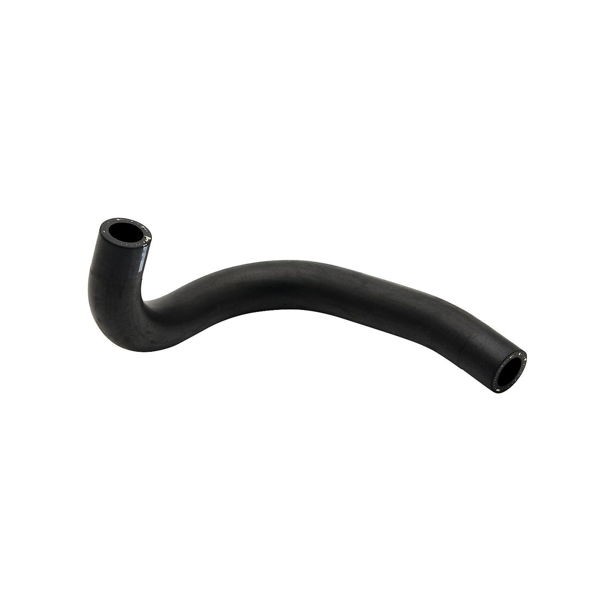 Quicksilver inlet hose front view showing molded ends and correct fit