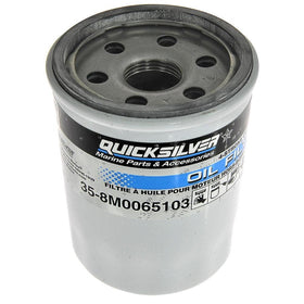 Quicksilver kit arranged on a workbench for easy, organized oil change