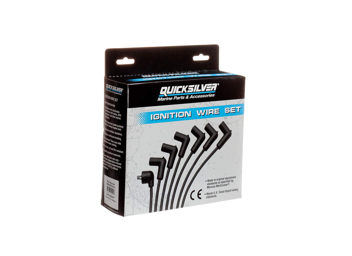 Quicksilver wires beside ruler showing correct lengths for accurate installation