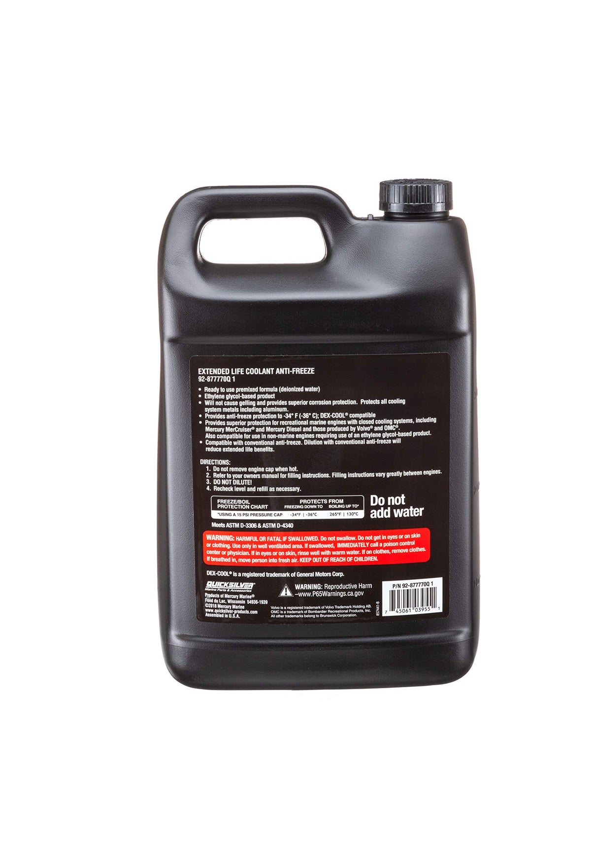 Quicksilver pour spout close-up highlighting leak-free pour and pre-diluted convenience