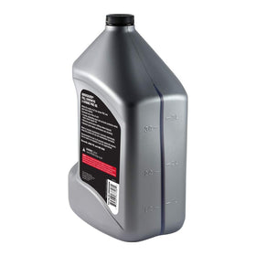Quicksilver oil pouring into reservoir demonstrating easy application