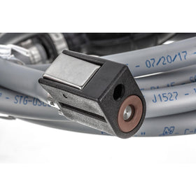 Quicksilver primer bulb close-up demonstrating easy manual priming