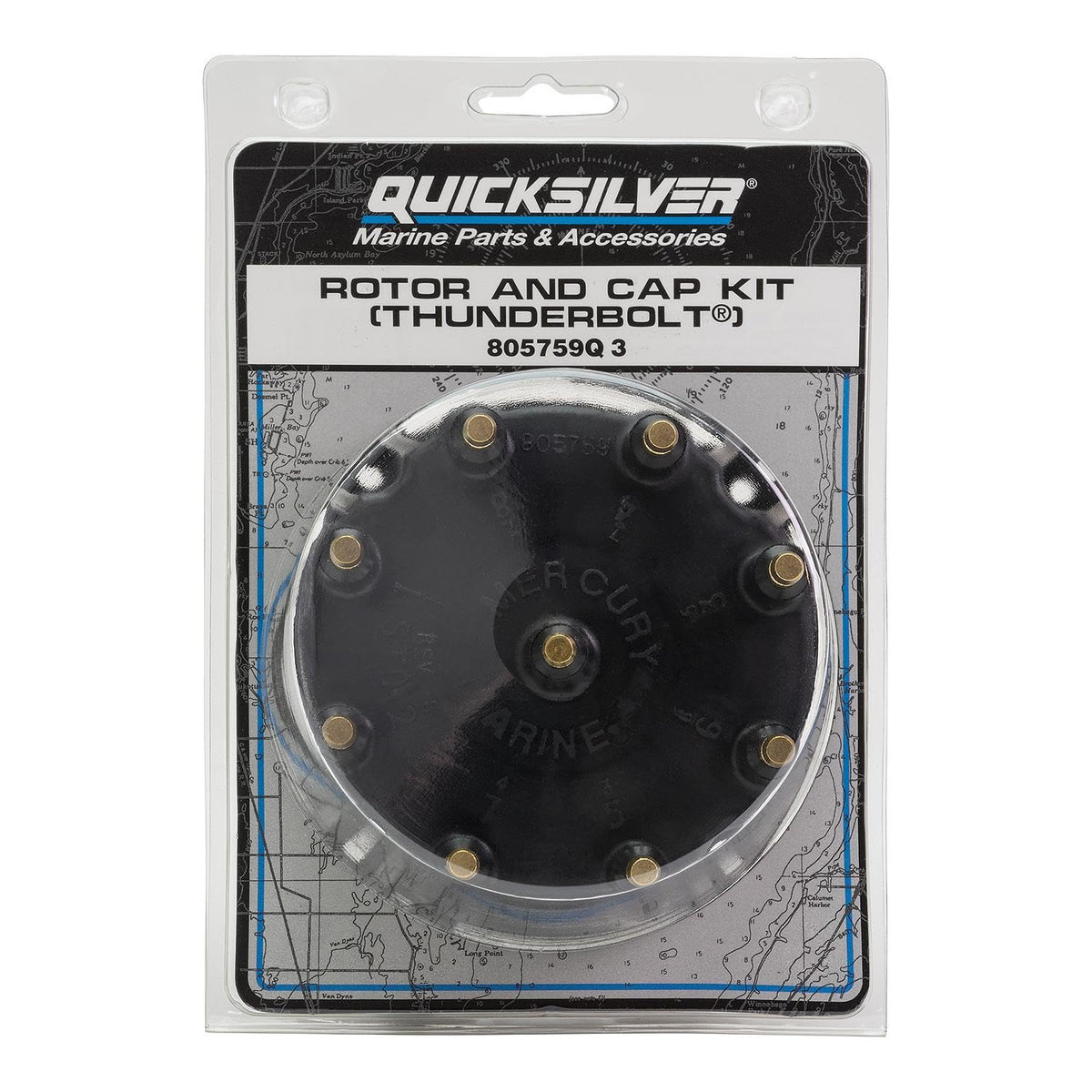 Quicksilver rotor and gasket detail illustrating precise fit and secure seal benefit
