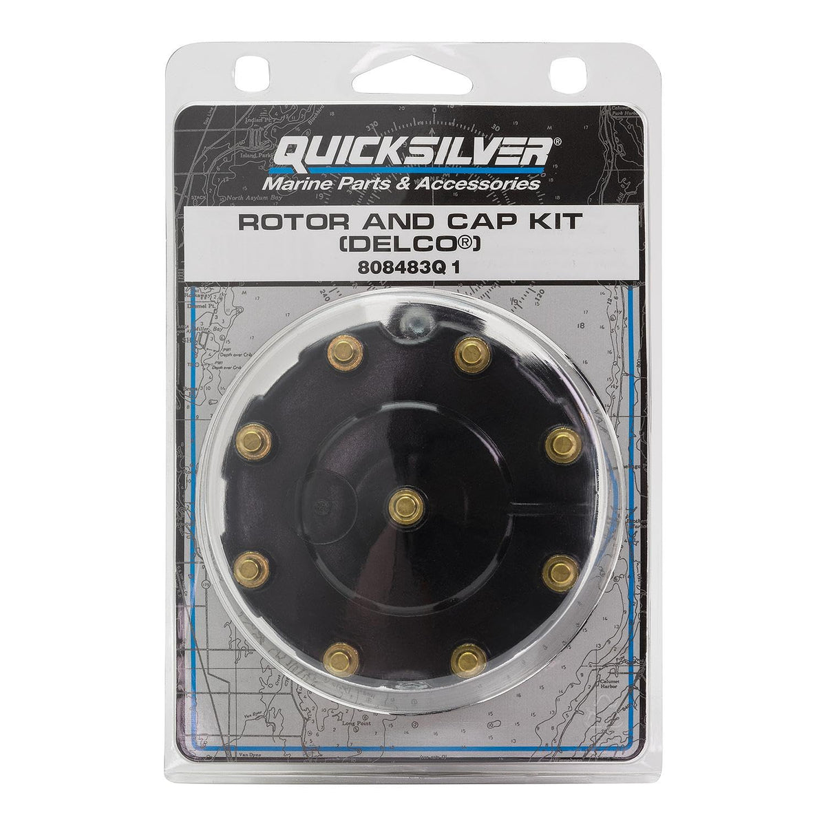 Quicksilver rotor installed on distributor demonstrating proper fit and reliable spark delivery