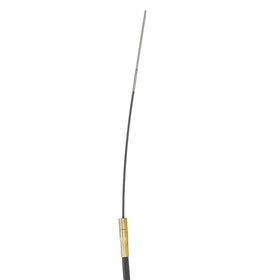 Quicksilver shift cable connection detail showing OEM fit and secure attachment