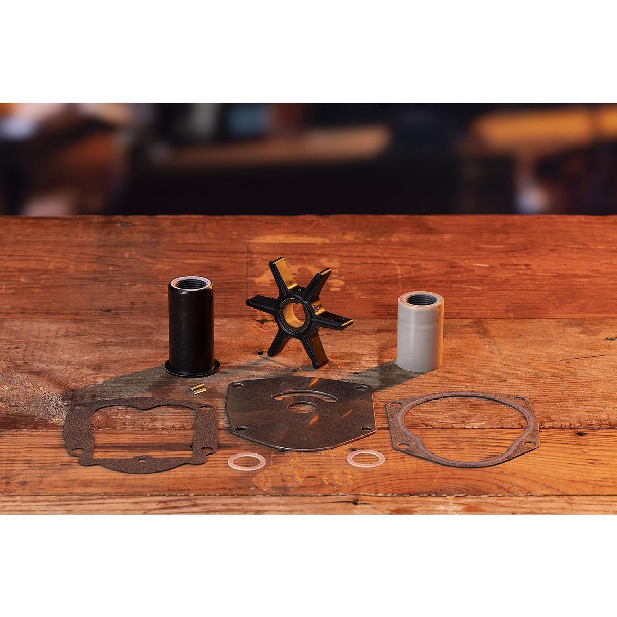 Quicksilver kit beside tools for scale, simplifying preparation and installation