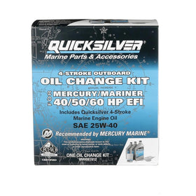 Quicksilver oil bottle beside a ruler illustrating pack quantity and scale