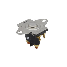 Quicksilver solenoid terminal closeup showing corrosion-resistant contacts