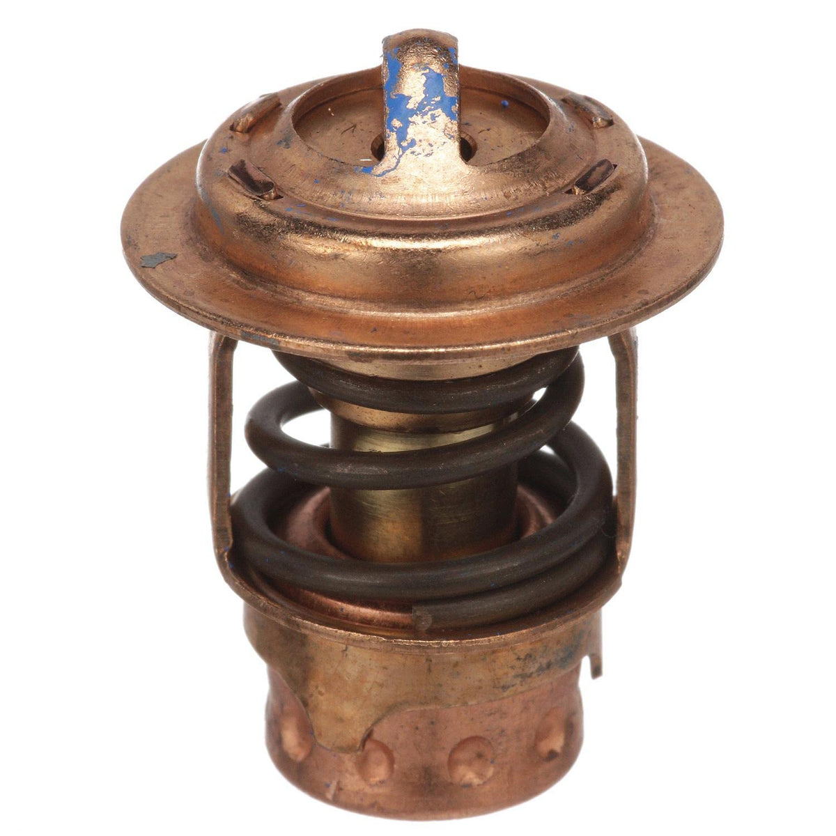Close-up of Quicksilver thermostat seal and metal housing highlighting precise fit and durability