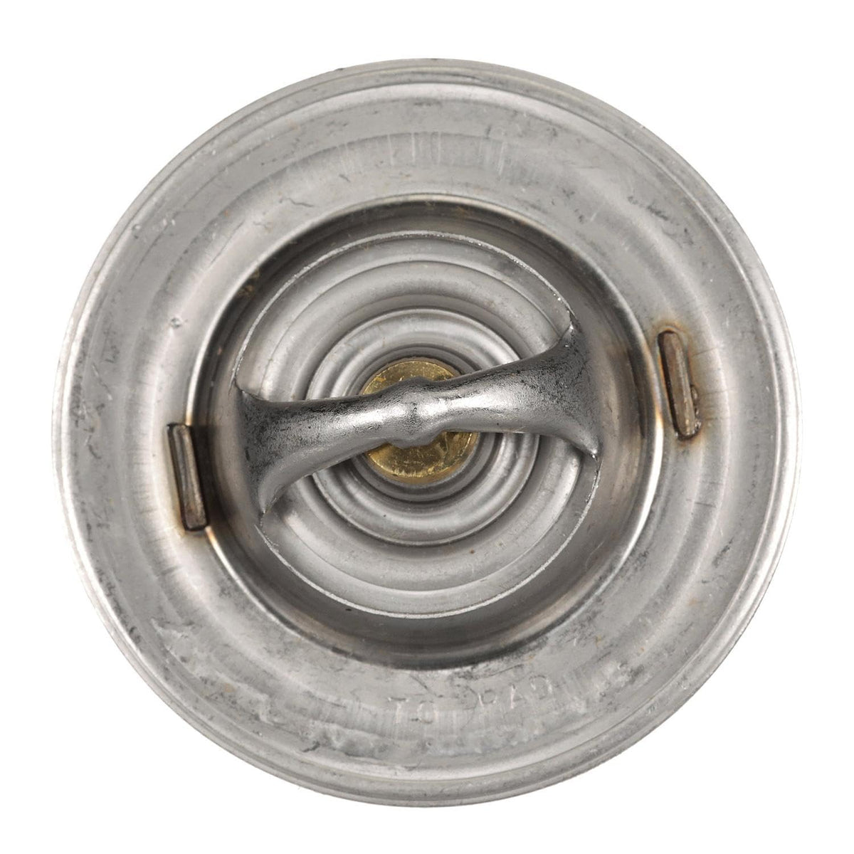 quicksilver thermostat close-up of spring and valve for precise temperature control