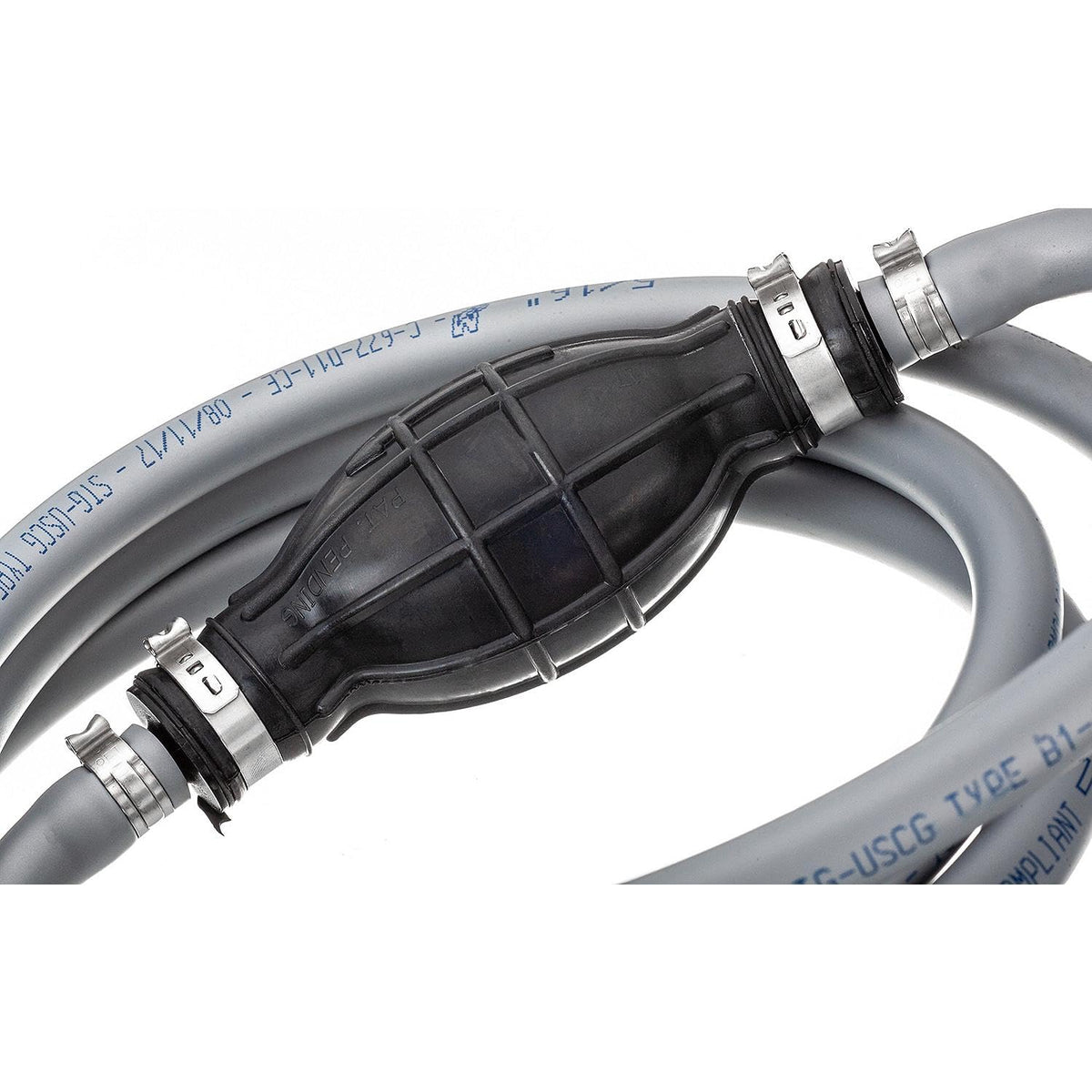 Quicksilver 1/4 inch NPT tank fitting detail ensuring leak-free attachment