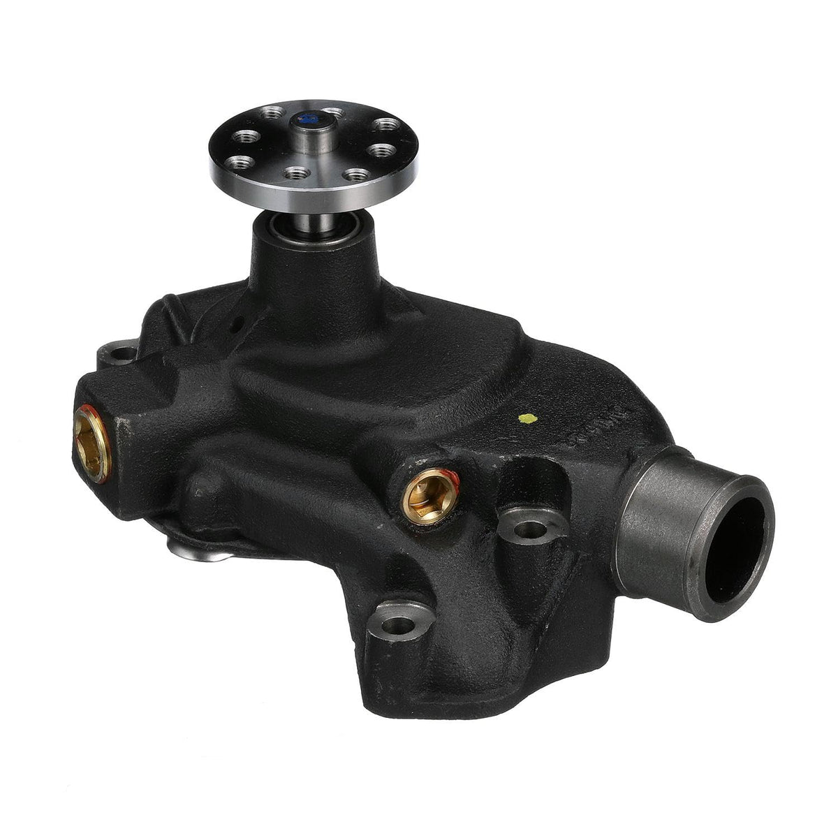 Quicksilver water pump installed on MerCruiser engine demonstrating correct fit