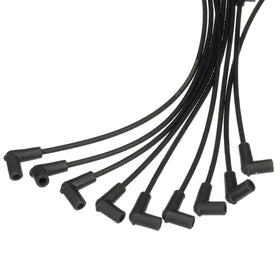 Quicksilver laid-out wires by length on workbench for correct routing verification