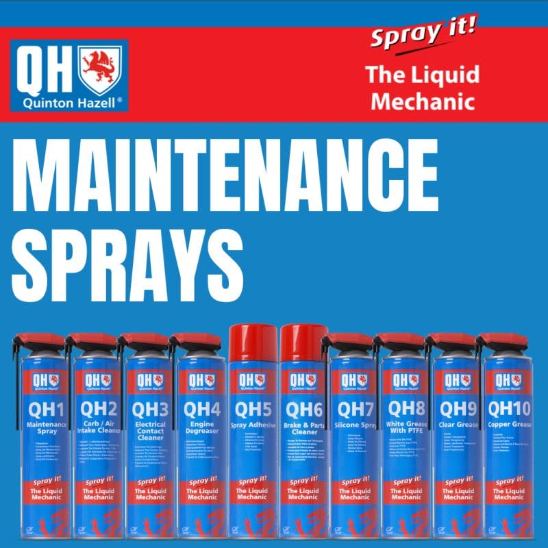 Quinton Hazell used in a garage scene showing professional-grade cleaning benefit