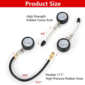 QUNNIE organized adapters and hose laid out for quick-fit versatility