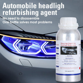 QUNNIE before and after headlight restoration with clearer lens