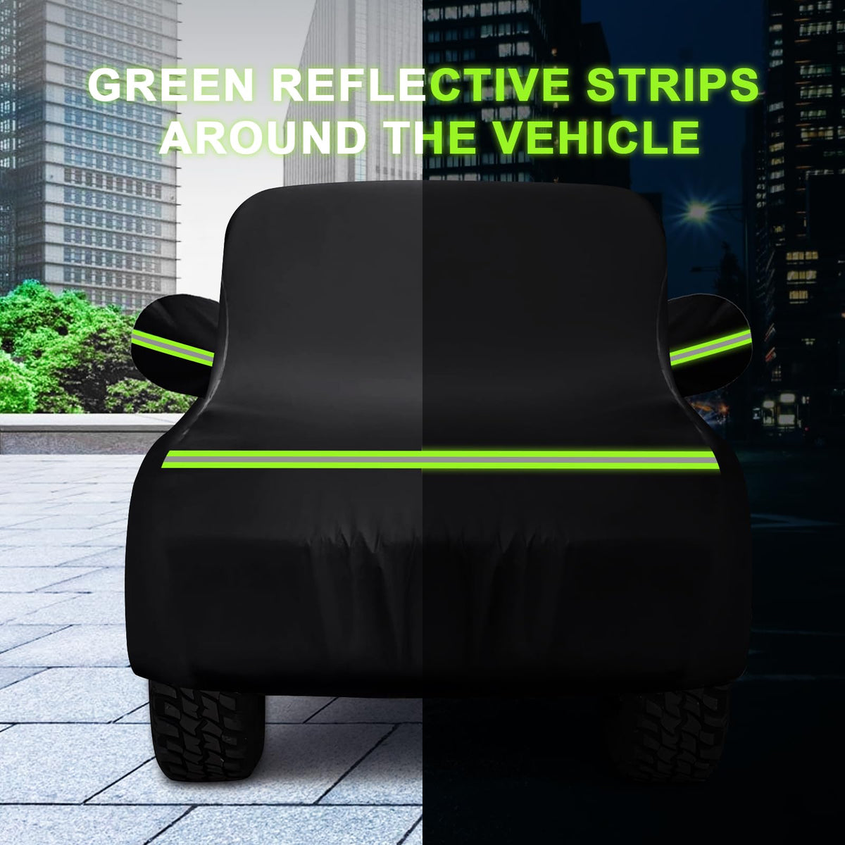 QUNSUNUS folded cover in storage bag for compact transportation