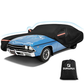 QUNSUNUS front view on Chevelle showing full coverage and protection