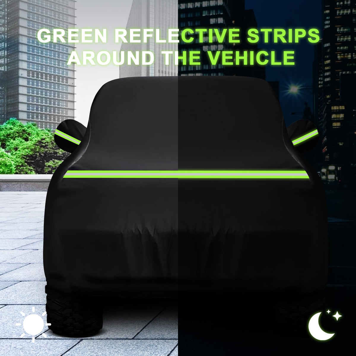 QUNSUNUS folded cover in storage bag compact storage and transport convenience