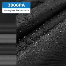 QUNSUNUS full outdoor installation showing windproof fit confidence