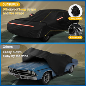 QUNSUNUS reflective strips at night improving vehicle visibility