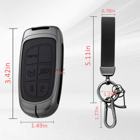 Qunzes key fob installed in case showing full protection benefit