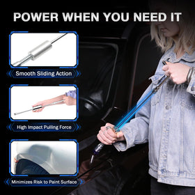 QwikFix plastic shovel and alcohol bottle for clean glue removal and prep