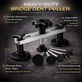 QwikFix T-slide hammer sideview showing buffered slide and corrosion-resistant finish