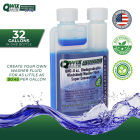 Qwix Mix diluted gallon ready for windshield cleaning