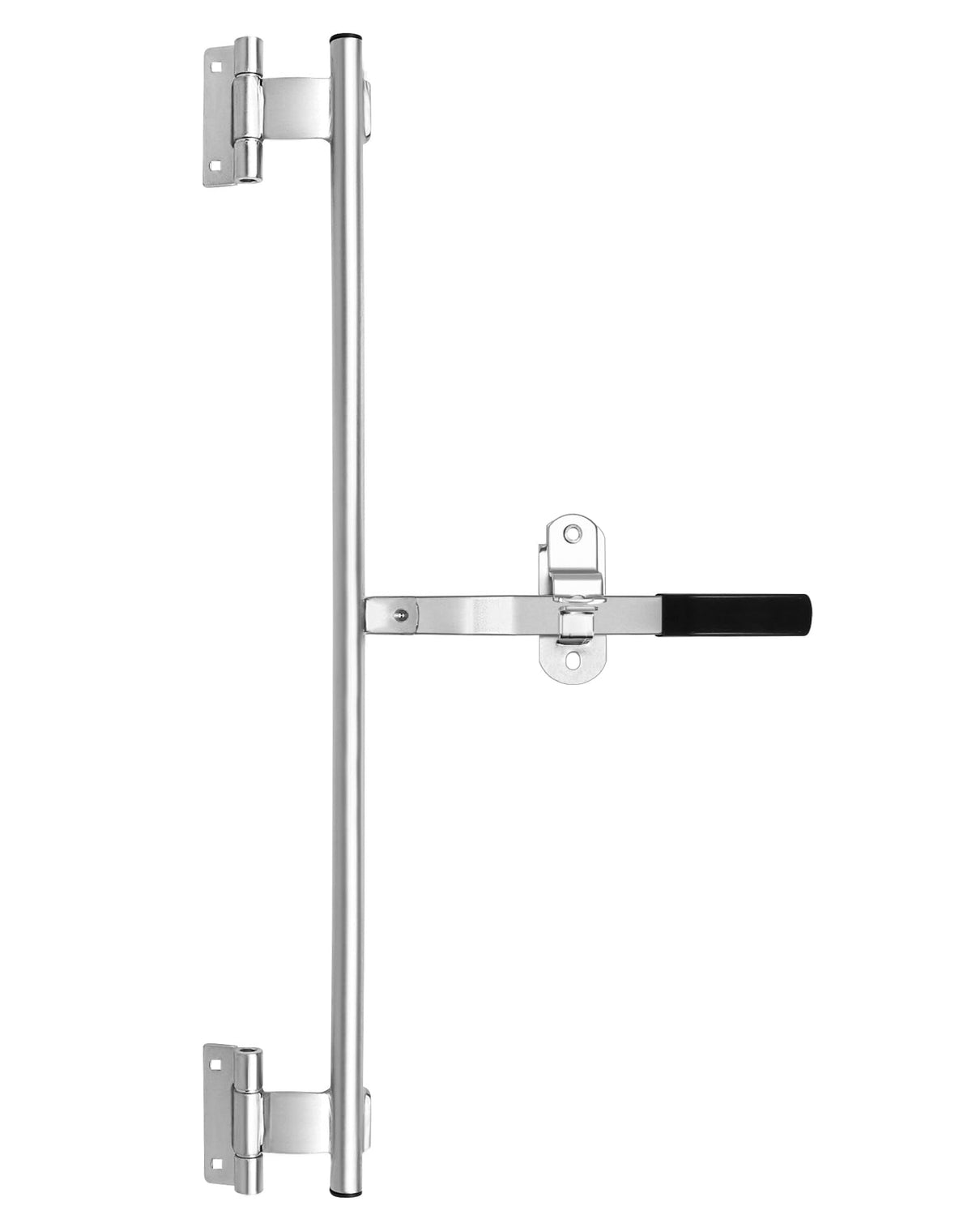 QWORK cam bar front view showing full 36-inch latch and solid construction for secure closure