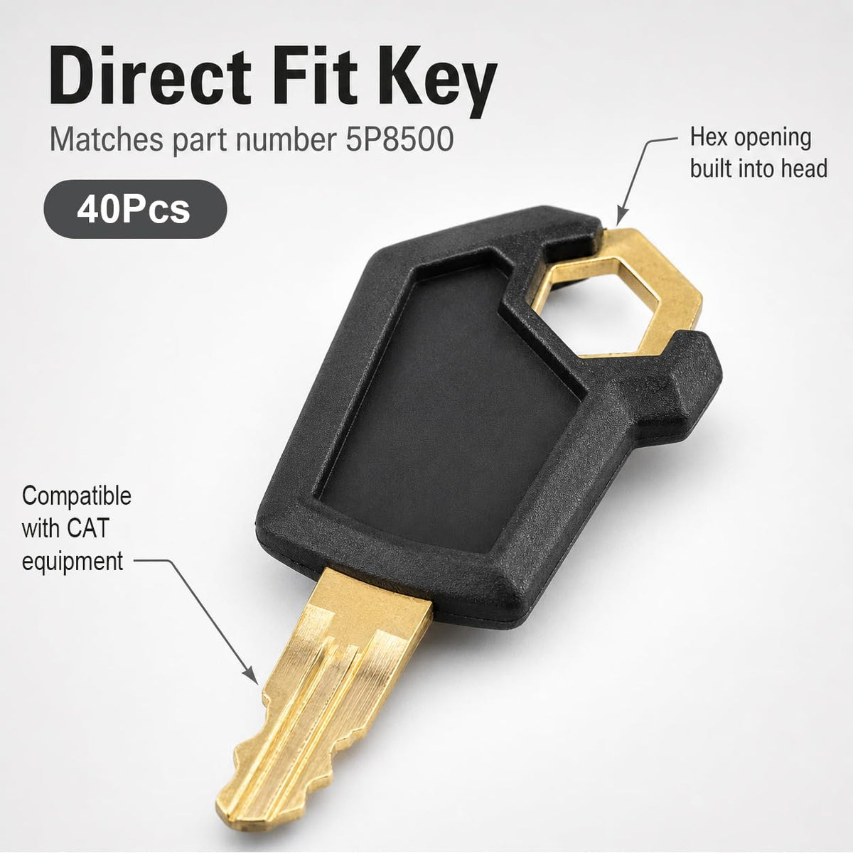 QWORK close-up of key blade detail showing precision cuts for reliable fit