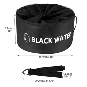 QWORK accessories bag filled with adapters and clamps for fast hookup convenience benefit