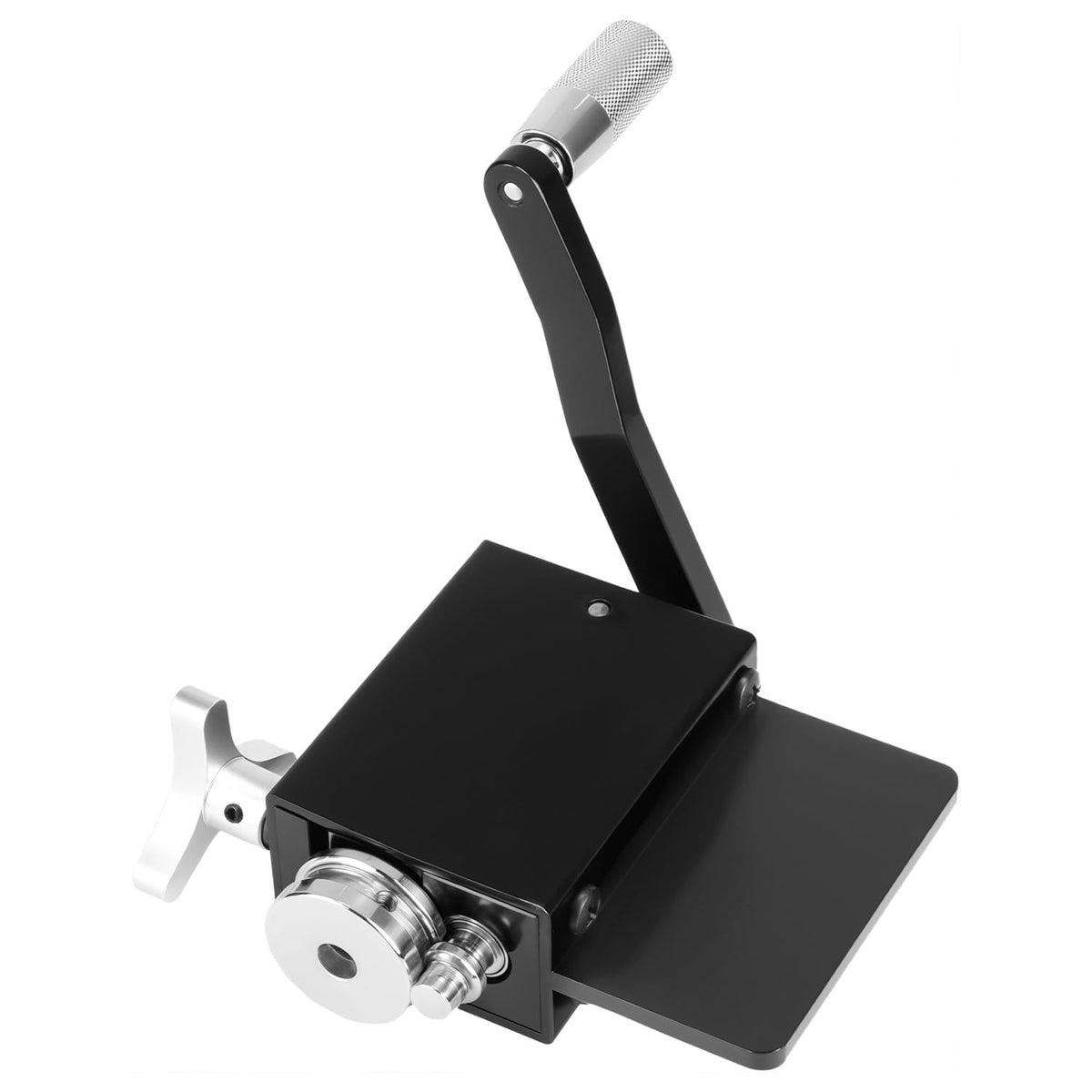 QWORK bead roller front view showing sturdy frame and rollers for precise beading