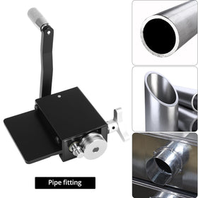 QWORK handle detail highlighting ergonomic grip for easier manual operation