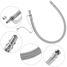QWORK bracket and pin hardware layflat showing included mounting parts for secure attachment