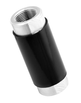 QWORK internal valve close-up illustrating dual closure mechanism to reduce fuel escape after separation